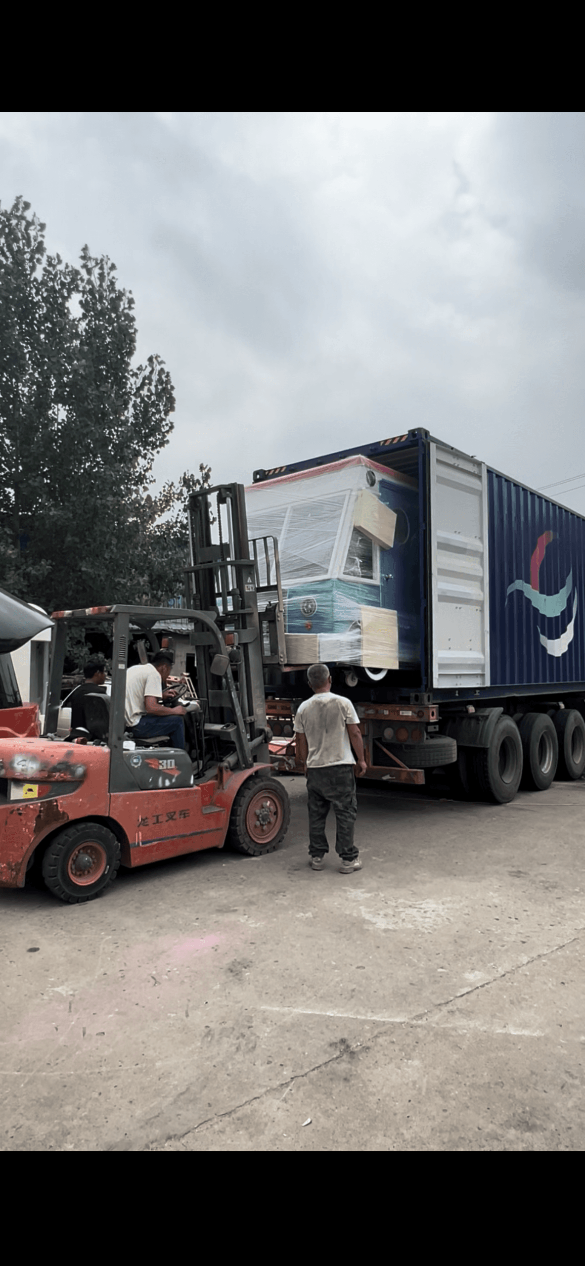 Loading for delivery
