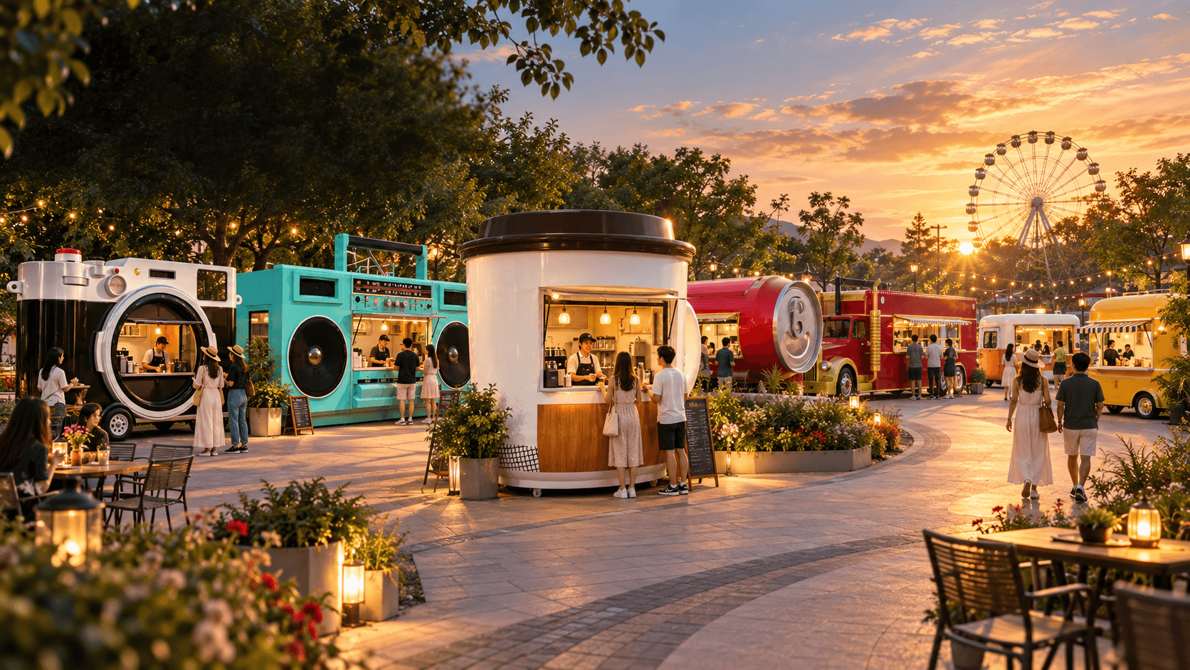 Creative Kiosks · AI concept scene